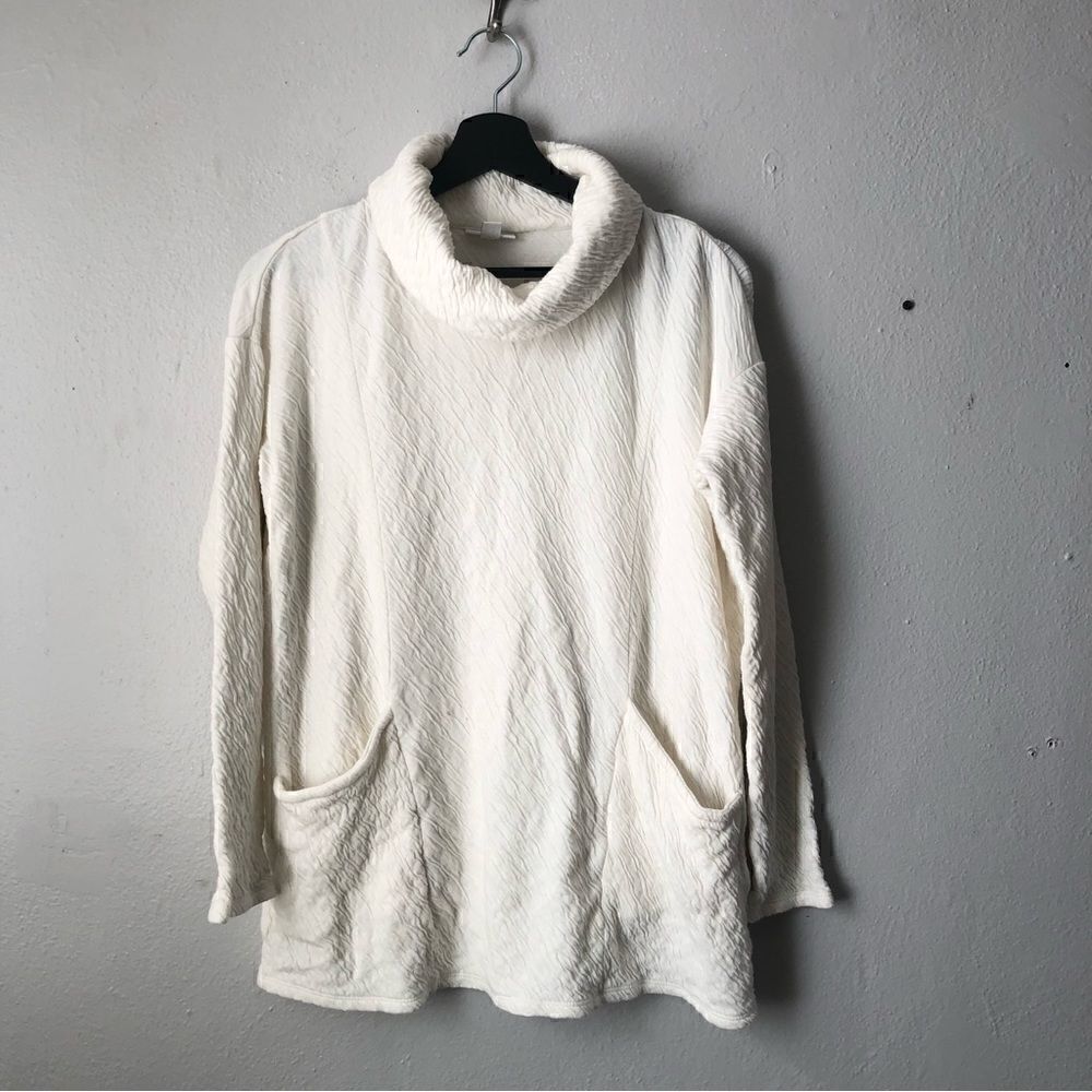 J Jill Pure Jill cozy cotton turtleneck size XS